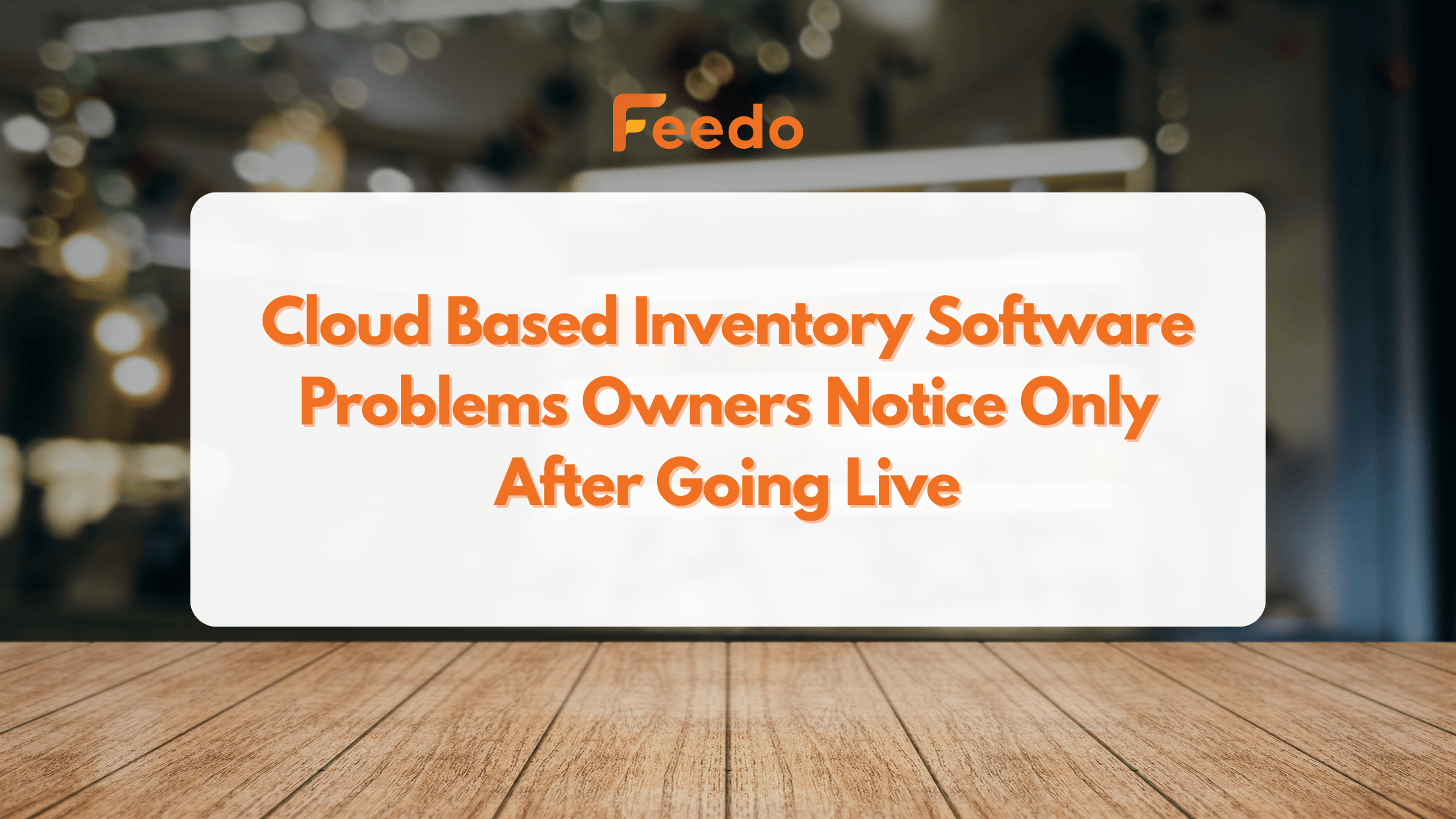 cloud based restaurant inventory management software used in Indian kitchens