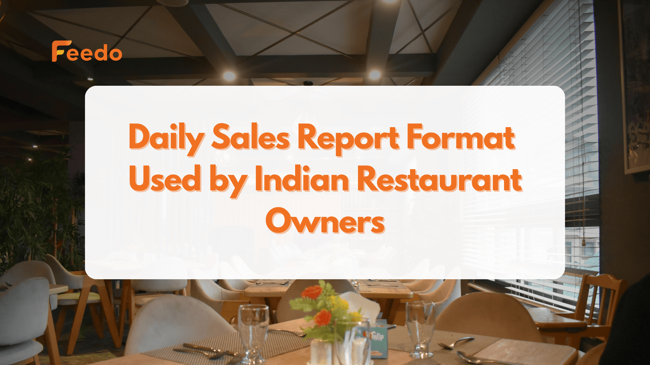 Restaurant owner checking daily sales report on POS system