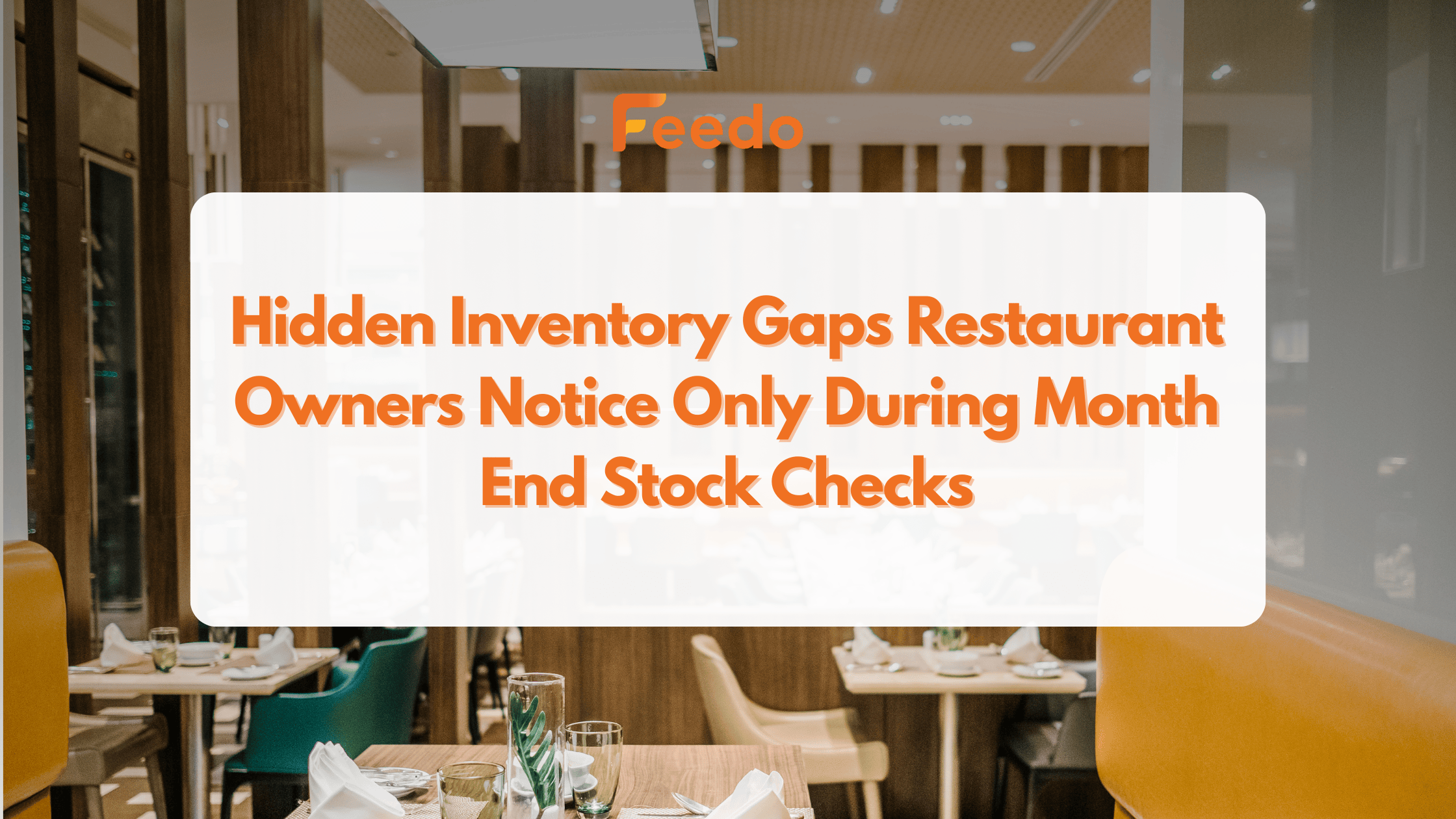 Restaurant owner reviewing month end inventory stock mismatch using inventory management software