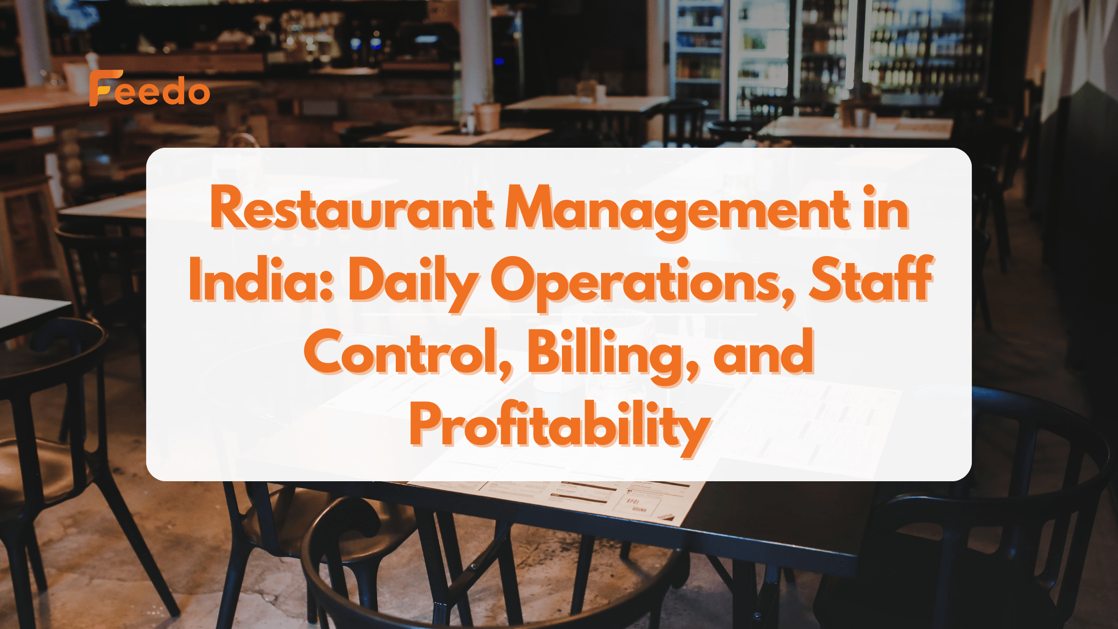 restaurant management in India at billing counter during peak hours