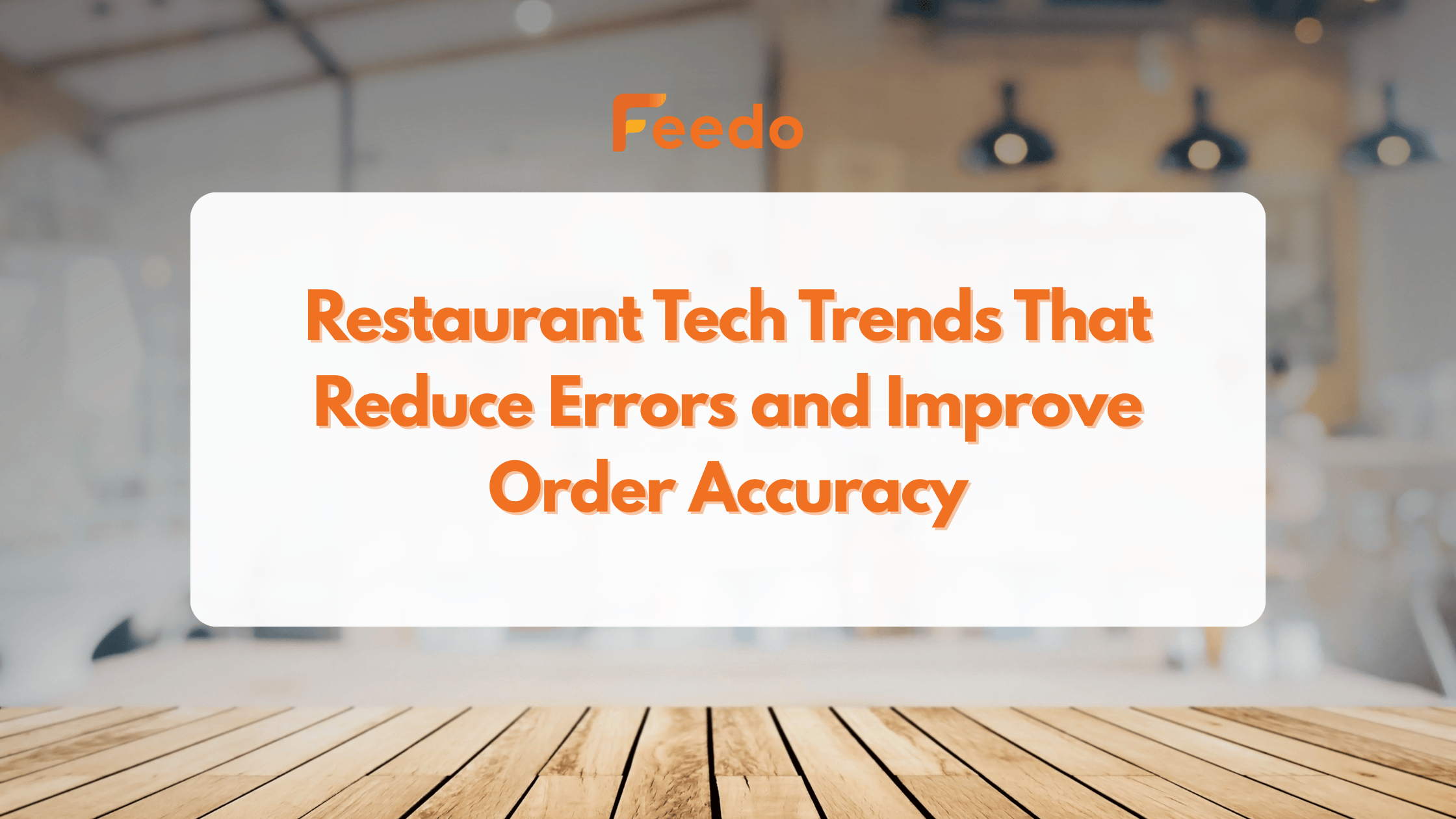 Restaurant kitchen using digital order display system to improve order accuracy.
